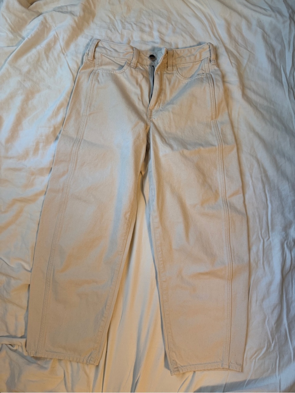 Women’s j crew ercu denim barrel leg